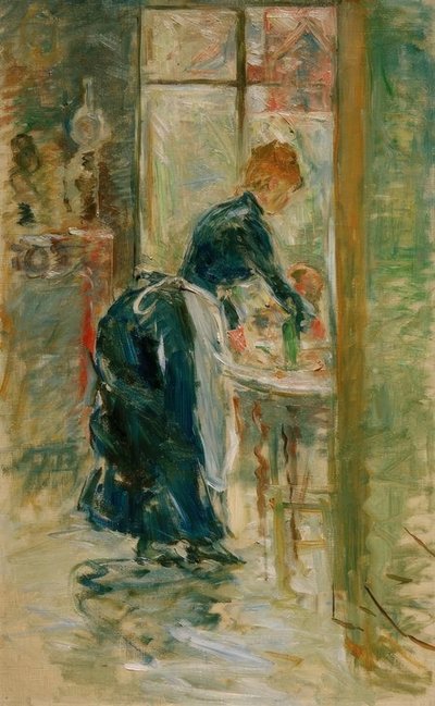 The Little Maid by Berthe Morisot